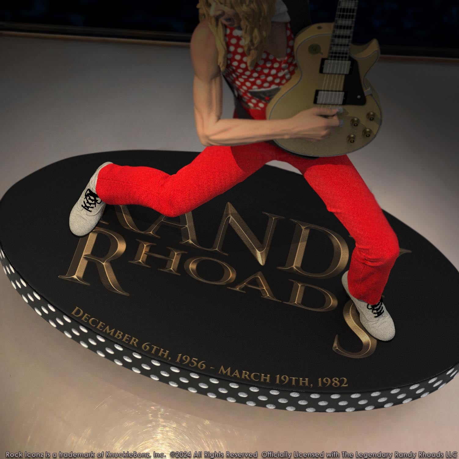 Randy Rhoads IV The Early Years (Bundle of 2) KnuckleBonz Set